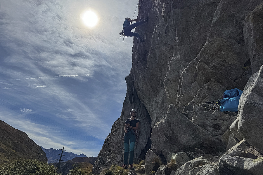 Klettertag am Gotthard